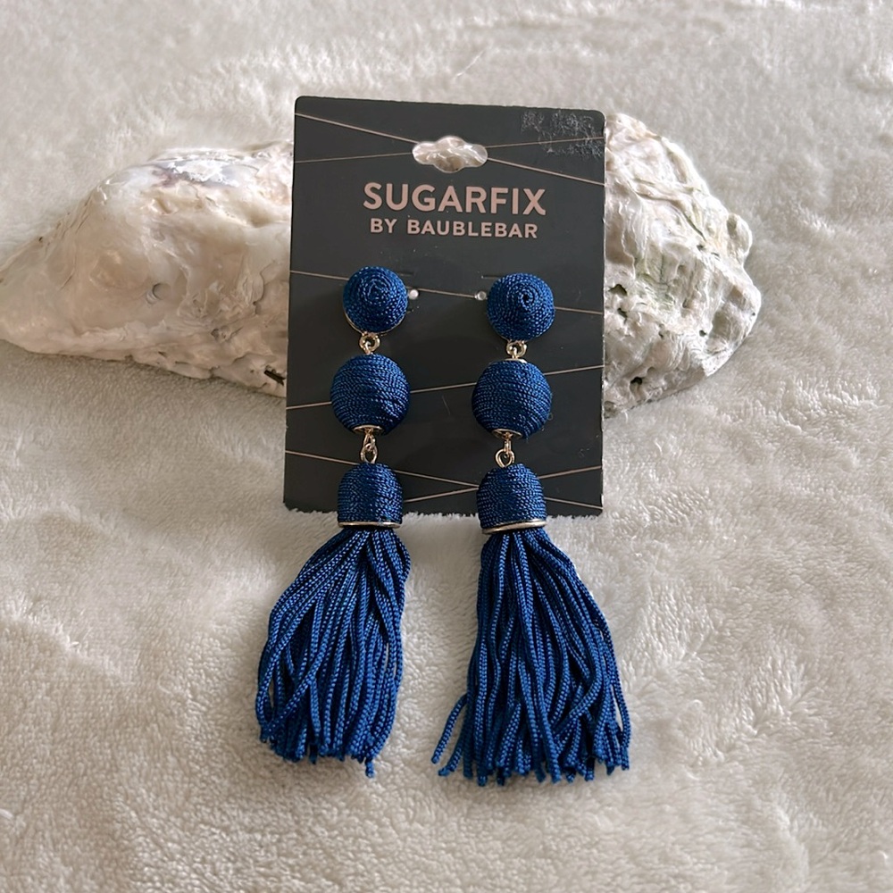 ~Swingy Sugar Fix Tassel Earrings~